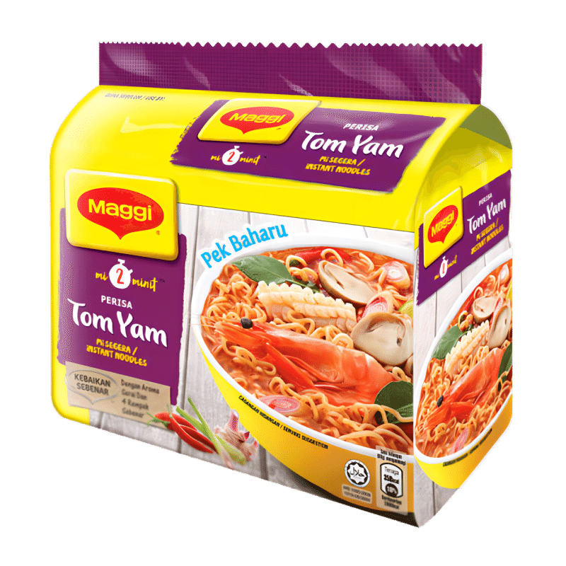 Maggi instant noodles TomYam 5 packs 400 กรัม