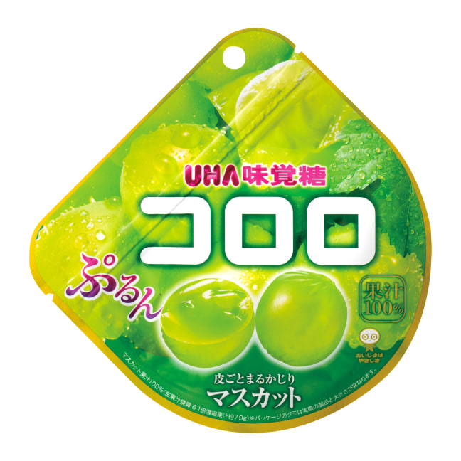 公式】UHA味覚糖 商品カタログ コロロ マスカット