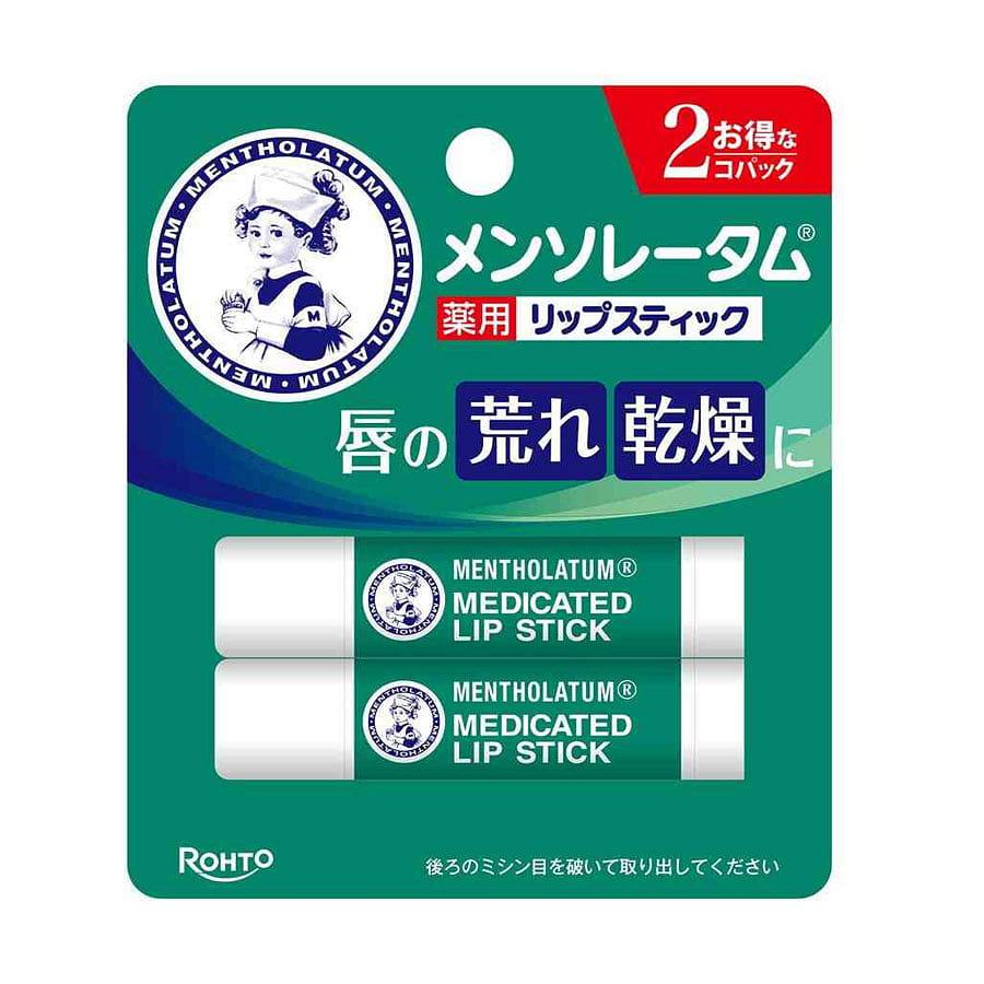 ロート製薬 メンソレータム リップクリーム 2本セット 1 個 - Weee!
