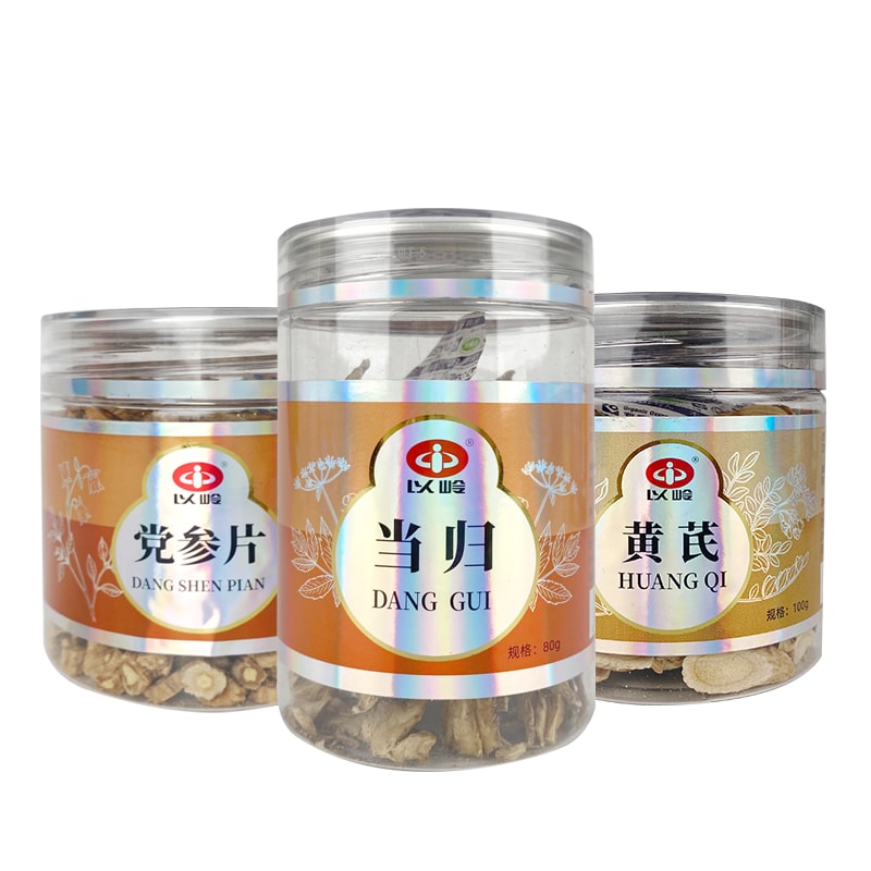 中國以嶺 黨蔘黃芪當歸  三寶湯 黨蔘150g*1 + 黃芪100g*1 + 當歸80g*1 免疫提升 養生三寶
