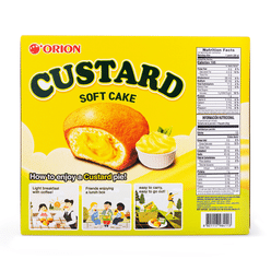 Orion Custard Soft Cake 12ct 276 g