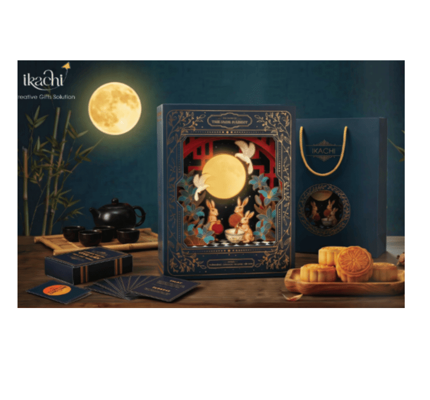 うさぎ屋珠雪 Get Ikachi Legendary Jade Rabbit Premium Mooncake XL 1980 g