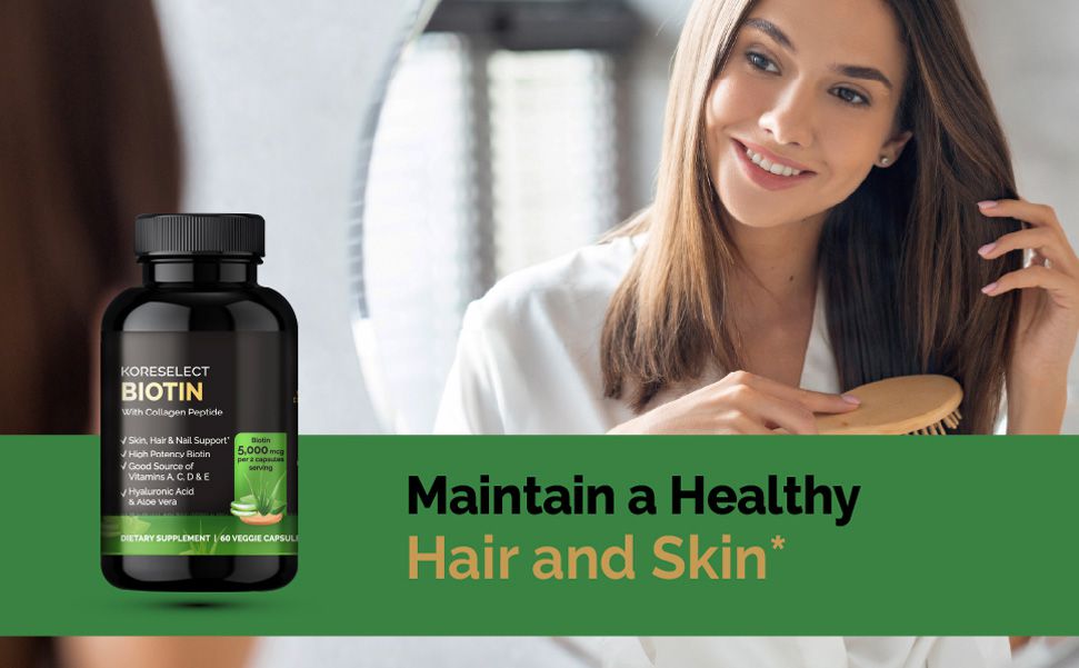 BIOTIN 膠原蛋白肽膠囊 KORESELECT