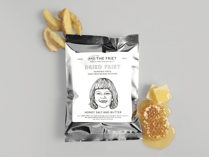 DHL直发【日本直邮】网红最IN薯条 AND THE FRIET 蜂蜜海盐黄油口味薯条 60g