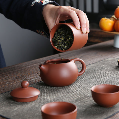 YiXing ZiSha Clay Travel Teaset