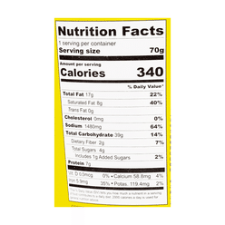 Lucky Me Beef Instant Noodle Soup 70 g