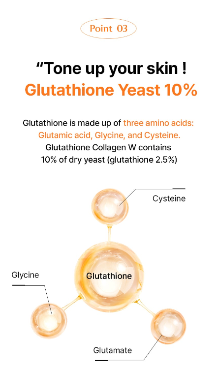 glutathione glutamic acid collagen Glutathione for the skin