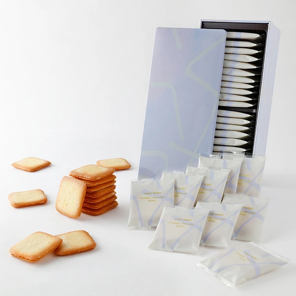 YokuMoku White Chocolate sandwich Cookie 22pieces - Weee!