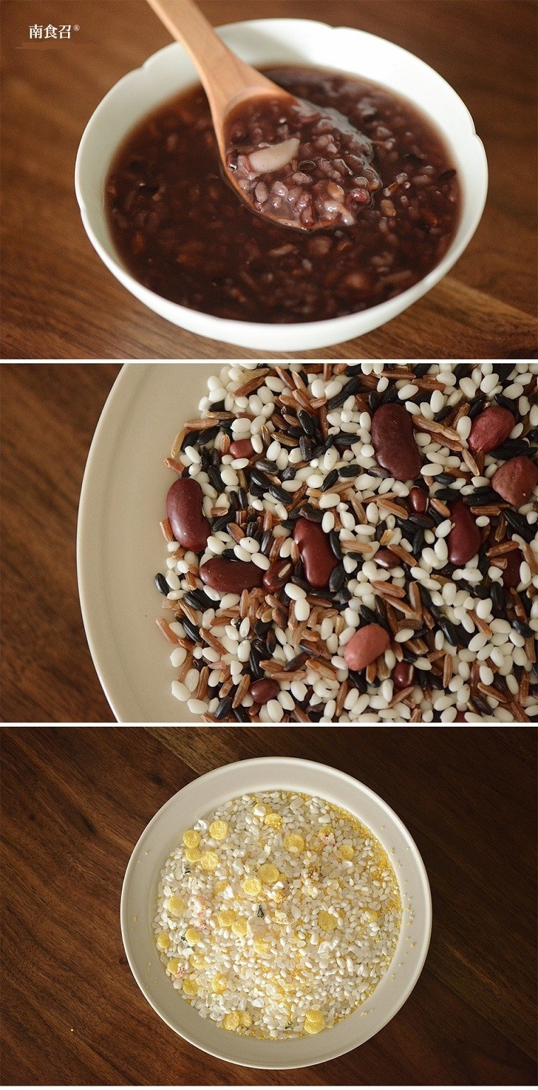 南食召【健康食补】一周的粥 杂粮包组合 1盒7种口味 早餐健康粗粮 665克 中国