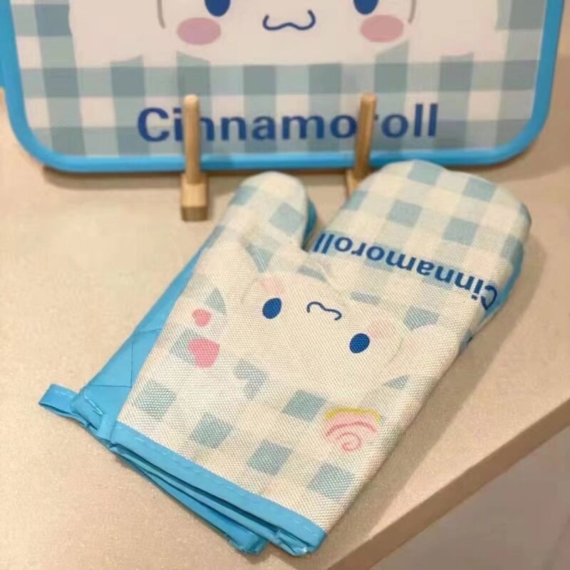 中国 FOXTAIL 三丽鸥隔热手套 加厚耐高温厨房烘焙手套 Hellokitty 一双| *预计到达时间3-4周