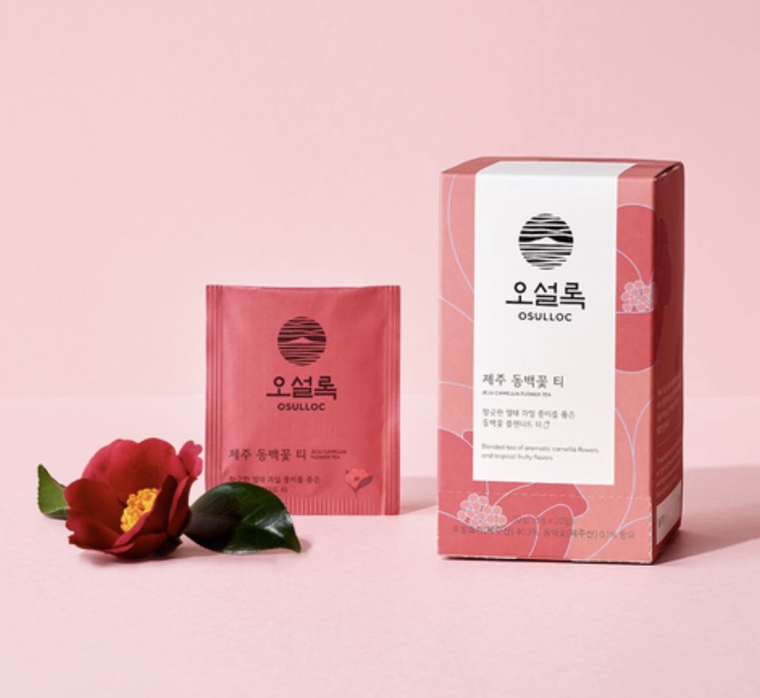 OSULLOC JEJU Camellia Flower Tea 1.5g x 20ea - Weee!