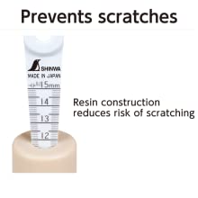 ABS resin construction will not scratch other surfaces