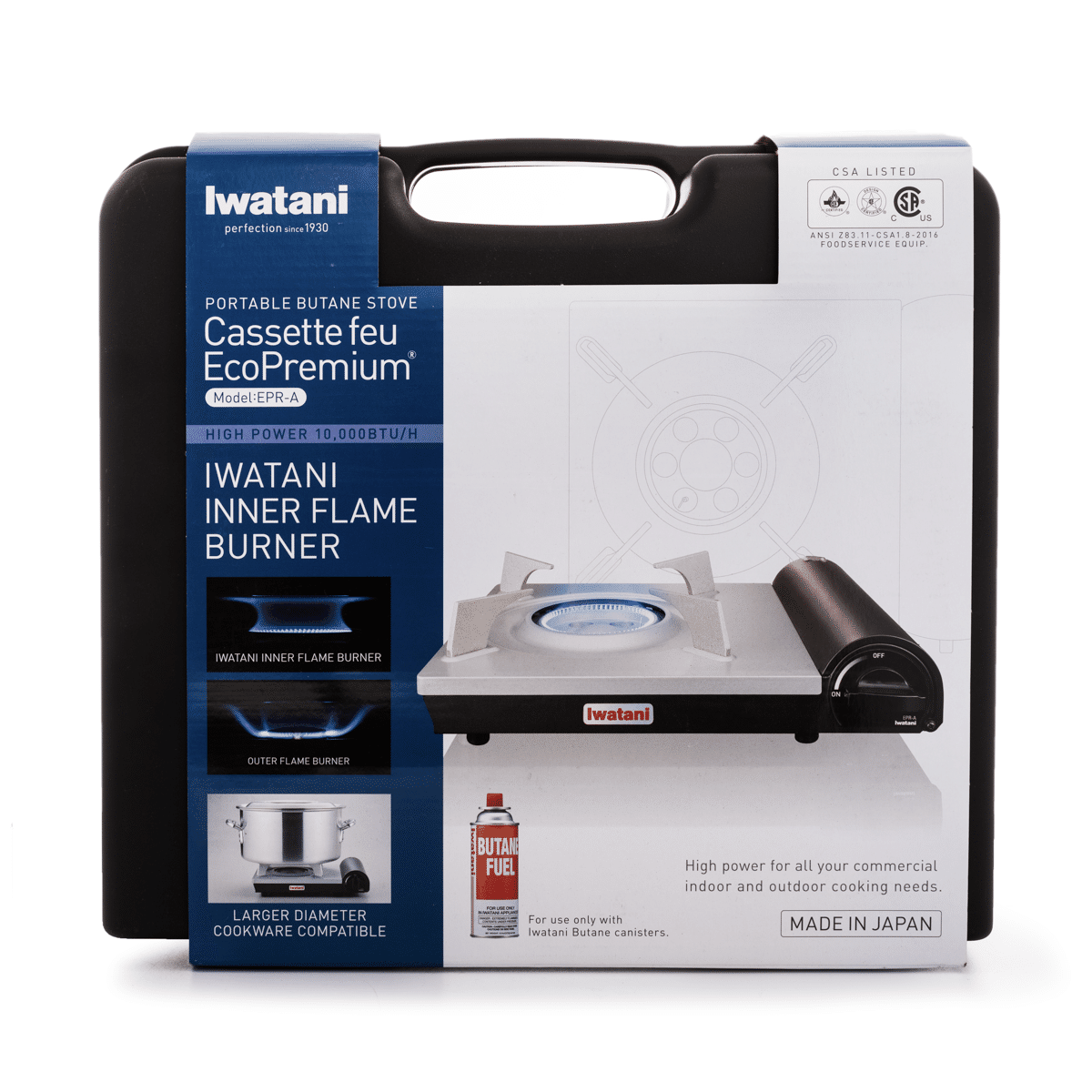 Iwatani Japan Portable Butane Stove Eco Premium 1 each