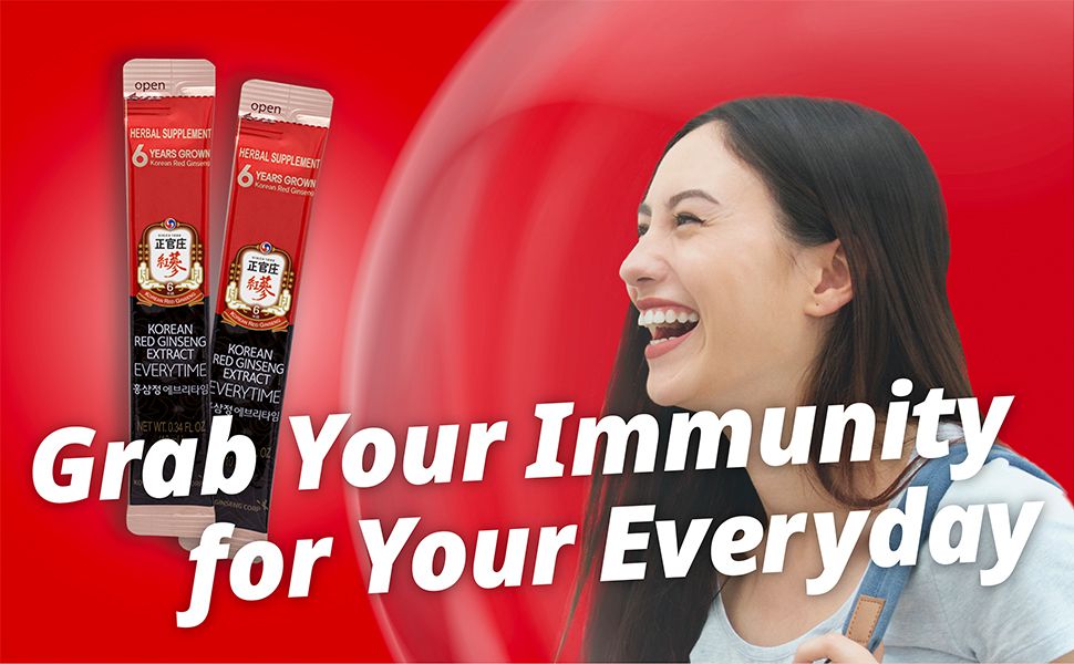 Everytime 3000mg 100% Korean Red Ginseng Extract