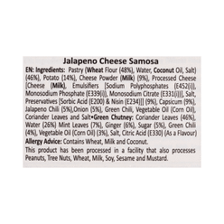Vadilal Jalapeno Cheese Samosa 20pcs, Frozen 330 g