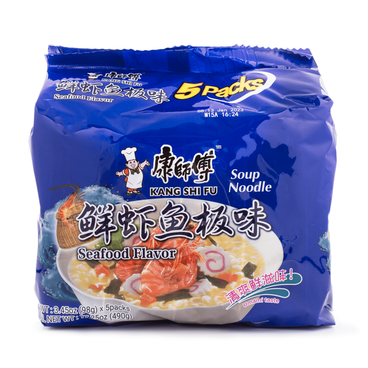 Mì Ăn Liền Master Kong, Vị Hải Sản 490 g
