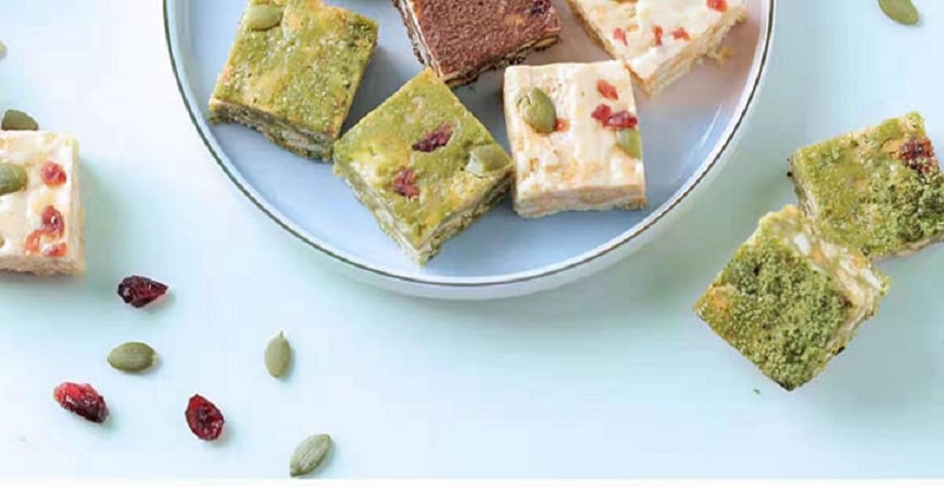 【網紅零食】抹茶味 牛軋雪花酥 190克 休閒零食蛋黃酥餅乾牛軋糖