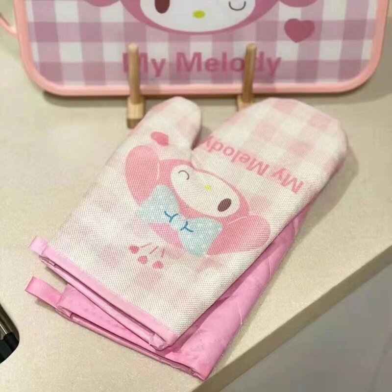 中国 FOXTAIL 三丽鸥隔热手套 加厚耐高温厨房烘焙手套 Hellokitty 一双| *预计到达时间3-4周