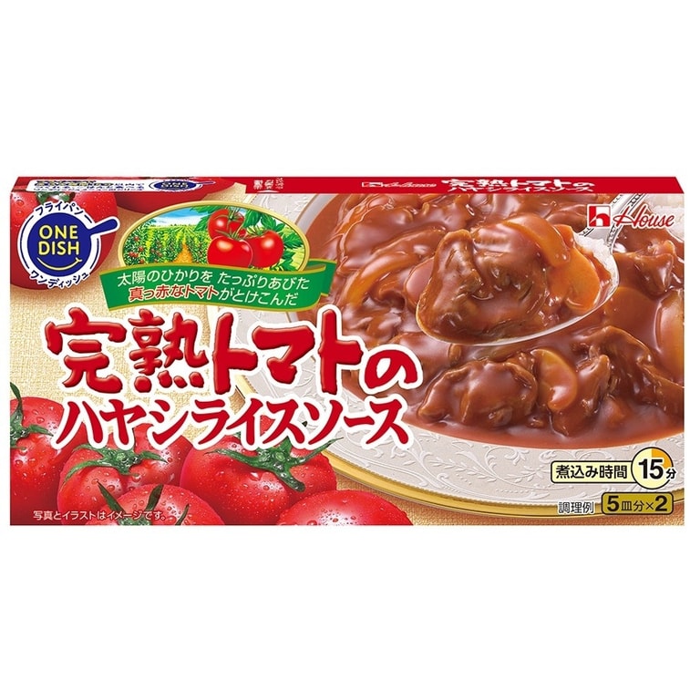 商品详情 - 【日本直邮】日本HOUSE 完熟番茄牛肉盖饭酱调味 184g - image0