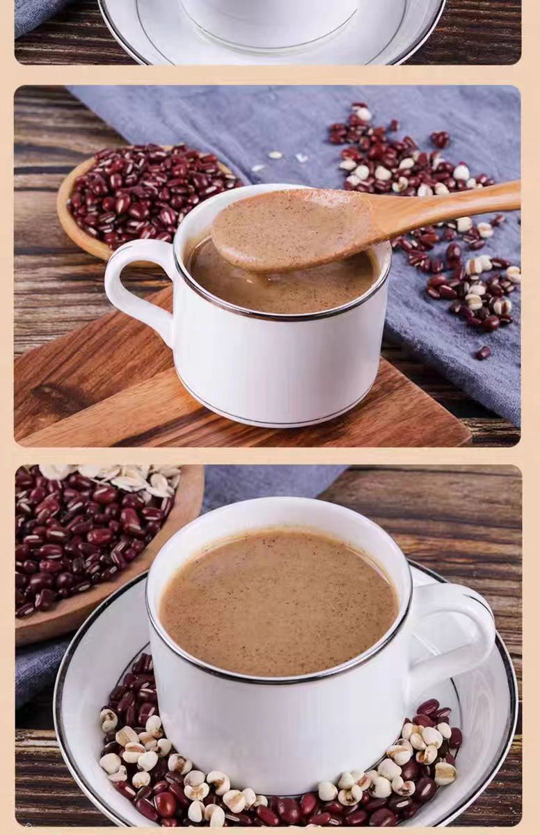 Red bean Coix seed powder 500g*1 barrel - Weee!