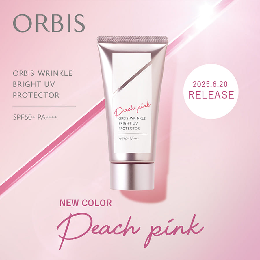 Get Orbis Wrinkle Bright UV Protector Peach Pink 50 g Delivered