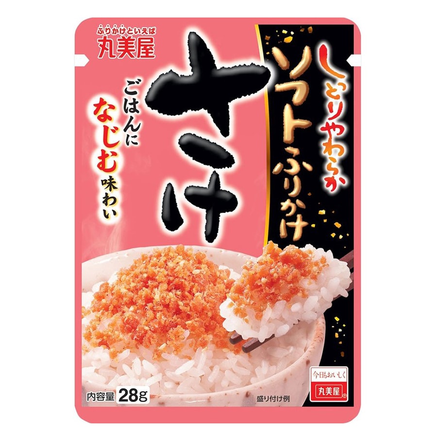 【日本直邮】 丸美屋 网红拌饭 方便拌饭 鲑鱼三文鱼 28g