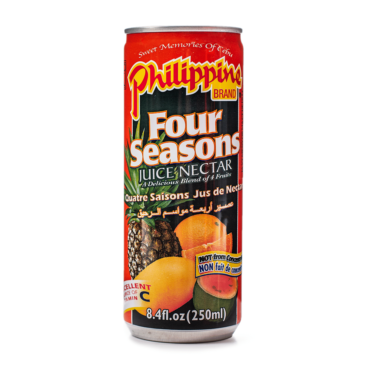 Néctar de Jugo Cuatro Estaciones Philippine Brand 250 mililitro(s)