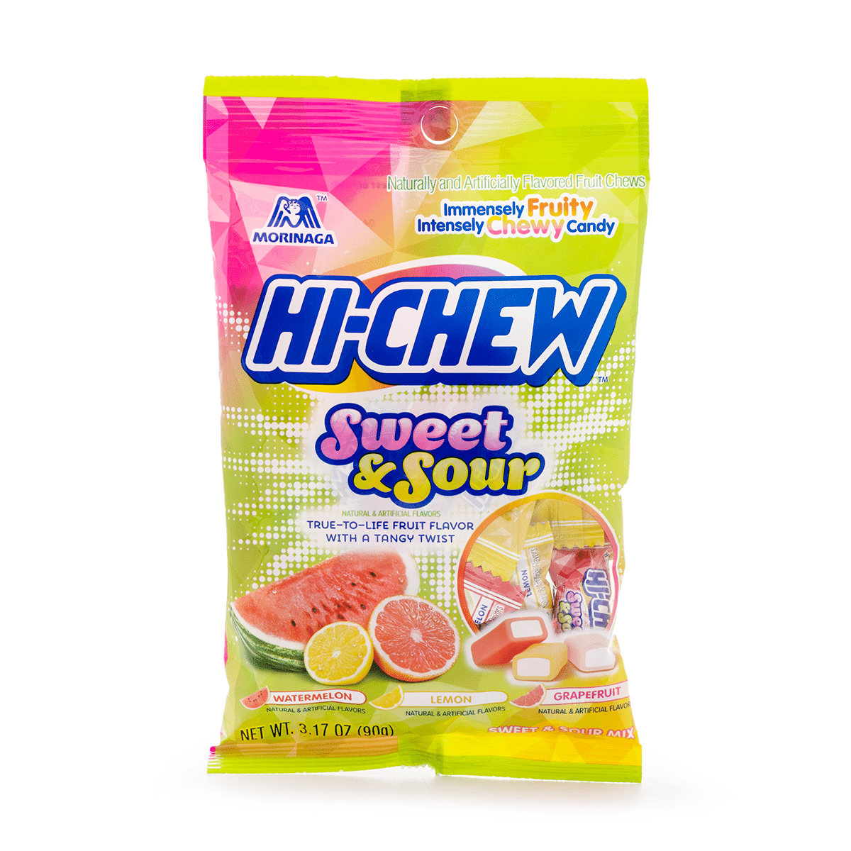 Hi-Chew Mix Doce e Azedo, Saco 90 grama(s)
