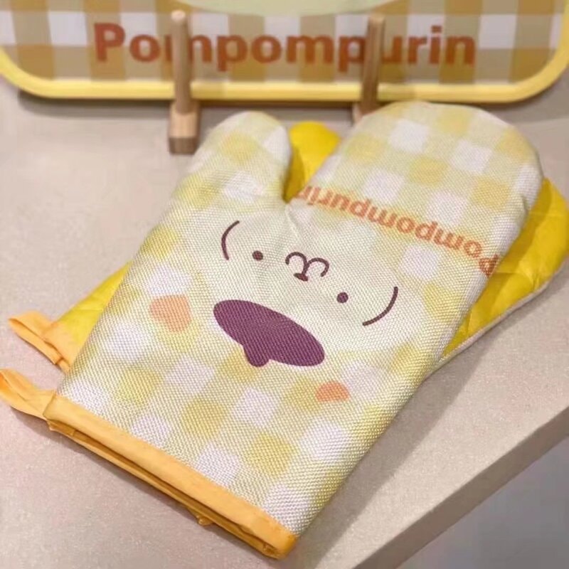 中国 FOXTAIL 三丽鸥隔热手套 加厚耐高温厨房烘焙手套 Hellokitty 一双| *预计到达时间3-4周