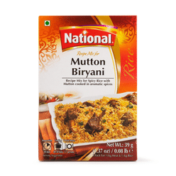 National Mutton Biryani Spice Mix 1.6 oz