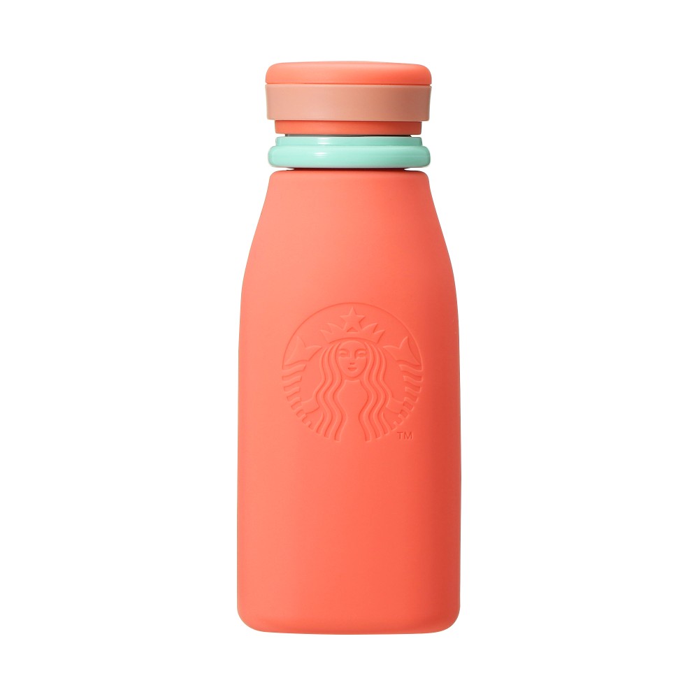 おりたたみシリコンボトルコーラルピンク355ml|ボトル|スターバックス コーヒー ジャパン