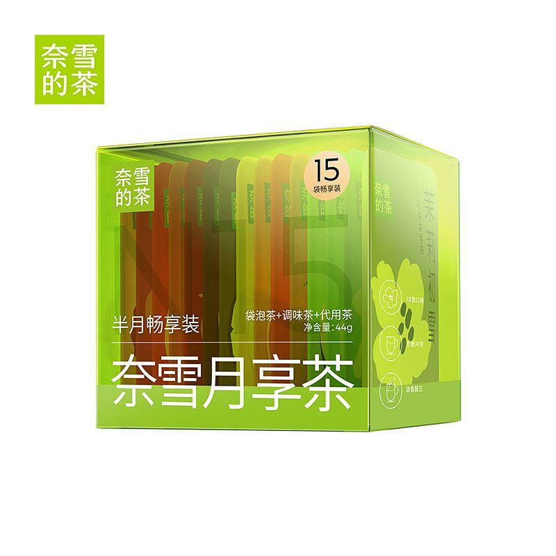 奈雪的茶 蜜桃乌龙冷泡茶15袋/盒 44 克