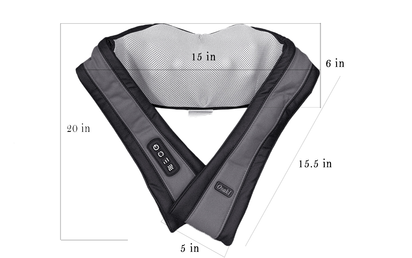 OS-AA15 Neck Massager Dimension
