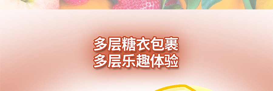 日本UHA悠哈 味覺糖 維C木糖醇爽喉糖 什錦水果味 33g