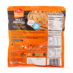 Haldirams Muli Paratha, Frozen 400 g
