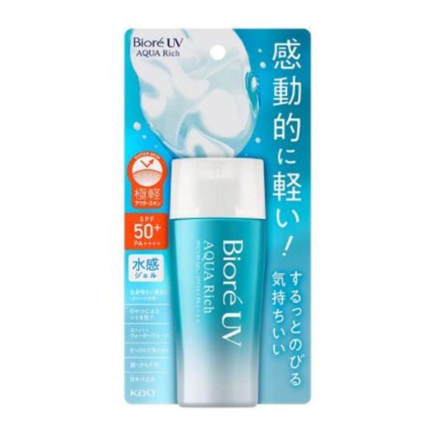 花王 ビオレUV アクアリッチ ウォータリージェル [顔 からだ用 ...