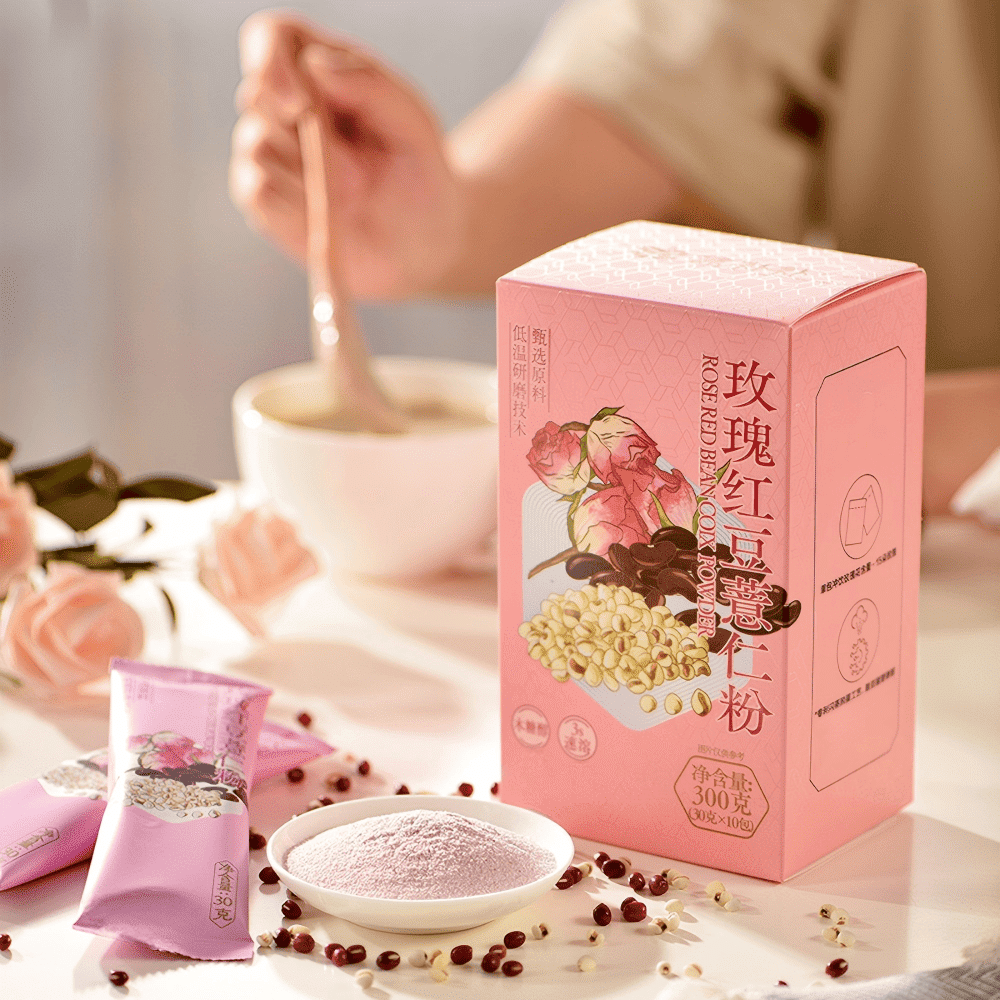 Rose Adzuki Coix Powder Beauty Damp 10 Packs 300 g