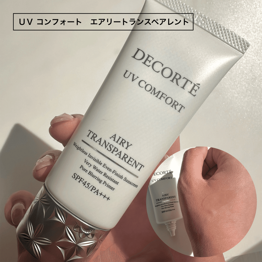 Get DECORTE UV Comfort Airy Transparent 30ml 1 each Delivered