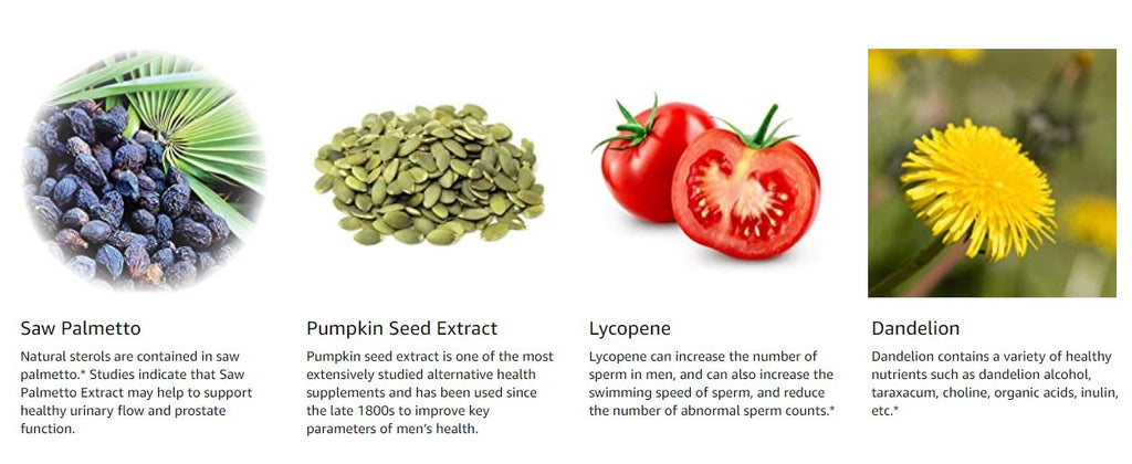 Prostate Complex Ingredients