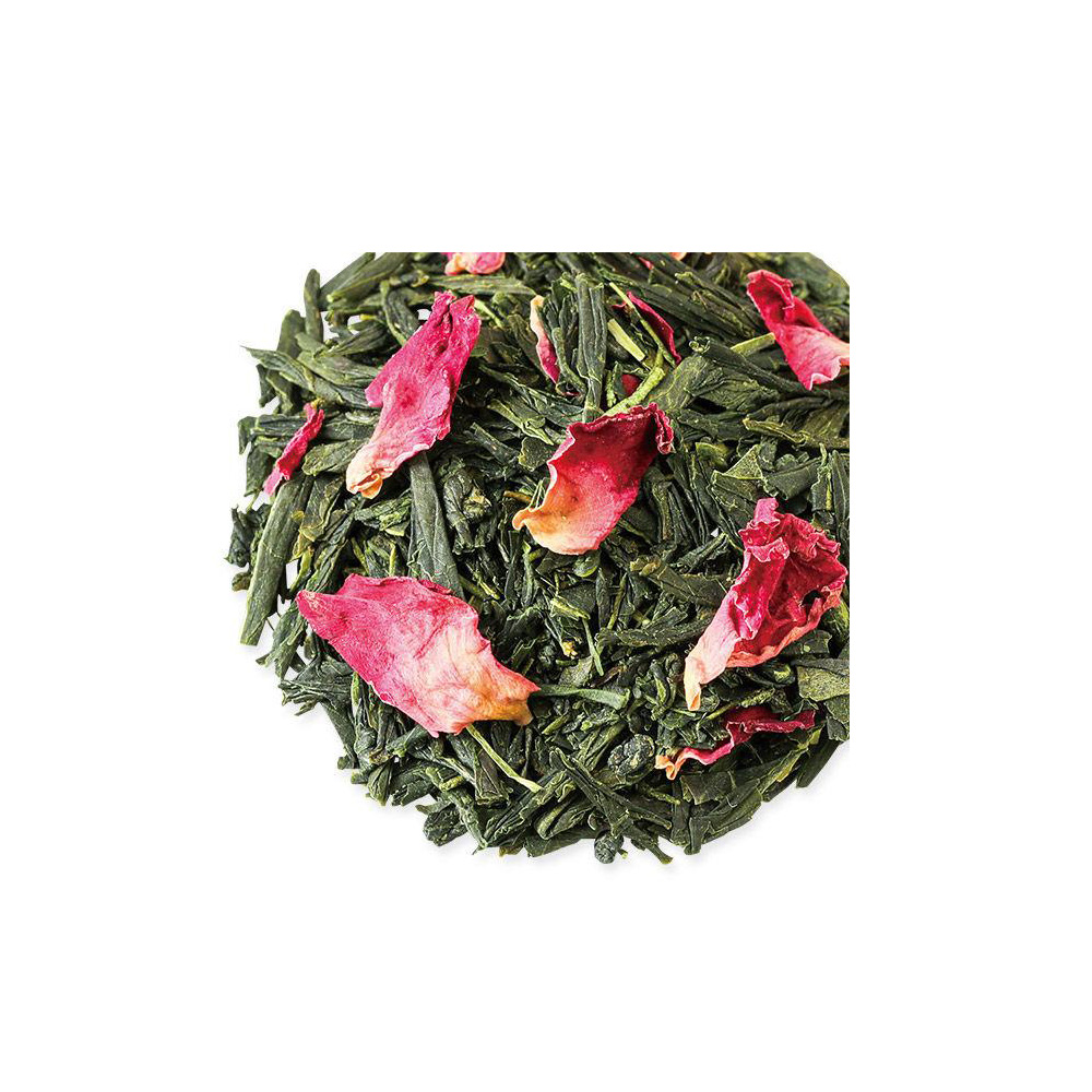 日本直送」ルピシア 白桃煎茶ティーバッグ 定番デザインラベル缶