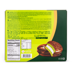 롯데 녹차 초코파이 336 그램