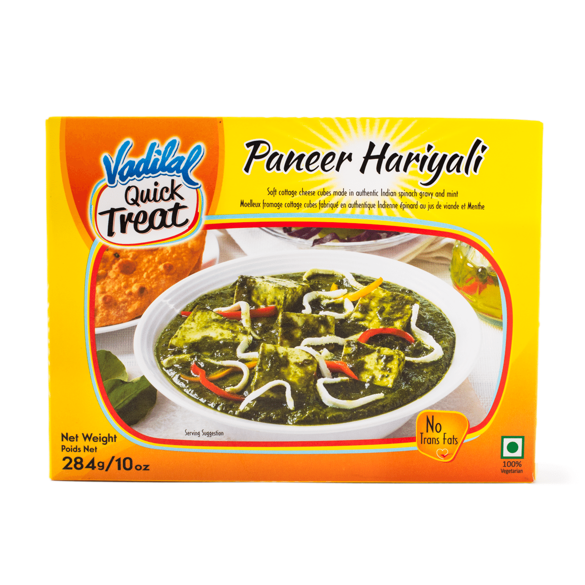 Paneer Hariyali, Vadilal 284 gramo(s)