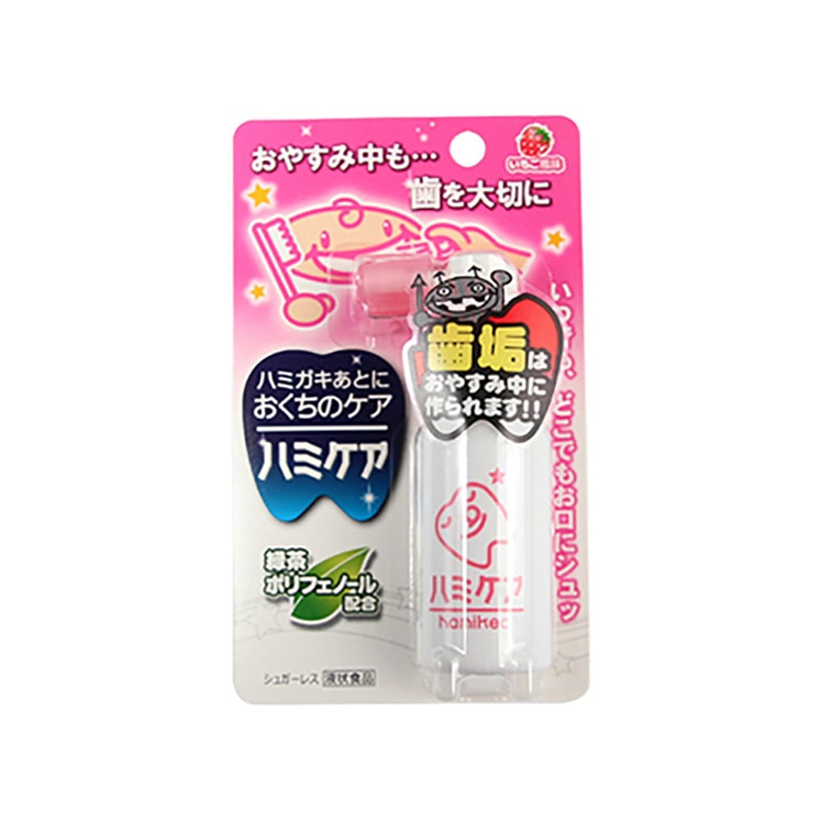商品详情 - 【日本直邮】 TAMPEI丹平 日本儿童护齿口腔喷雾 草莓味 25g - image0