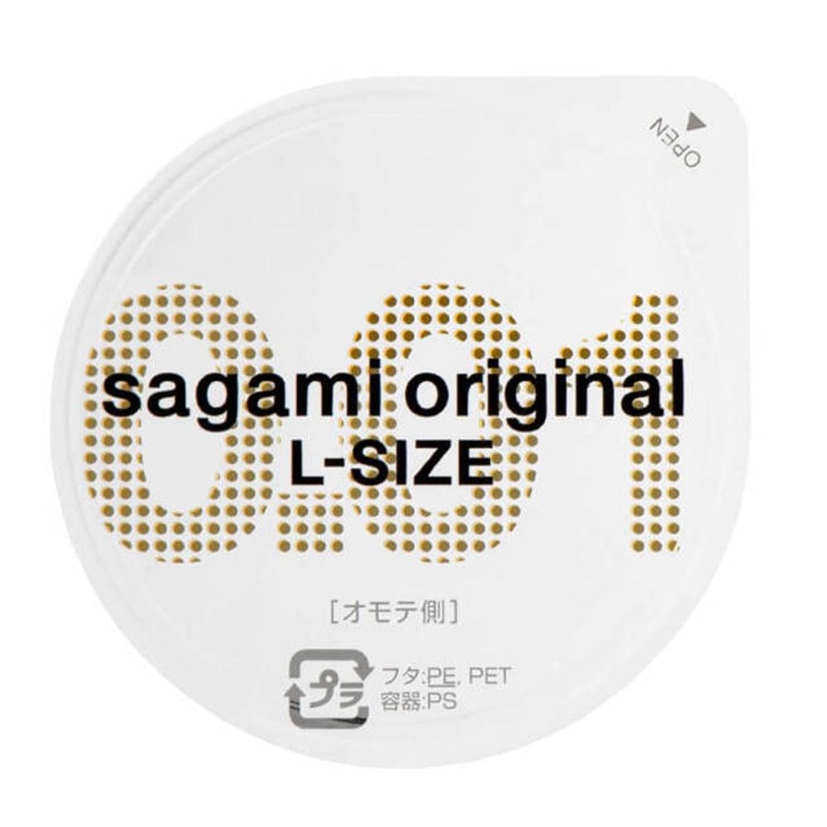 SAGAMI ORIGINAL 001 Ultra Thin 0.01mm LSize 10pcs/ - Weee!