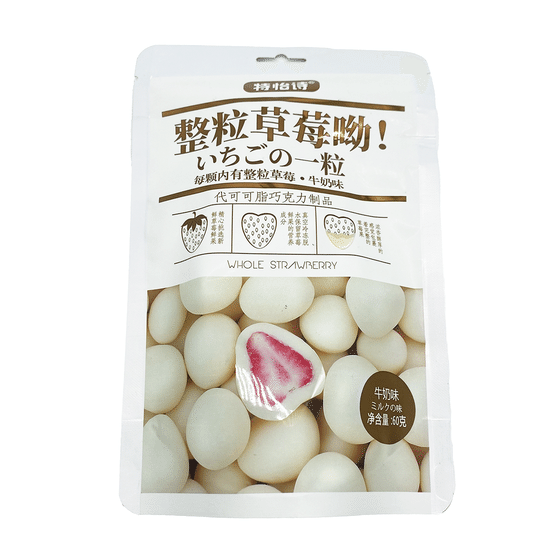 weee_snack_Tonys Whole Strawberry with Milk Flavor, Freeze Drying 60 g