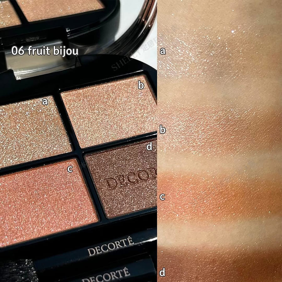 Get DECORTE Eyeshadow Palette Shade 06 Fruit Bijou 5 g Delivered