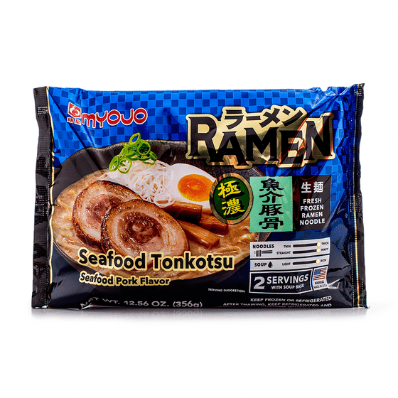 weee_frozen_Myojo Premium Ramen Seafood Tonkotsu 2P 356 g