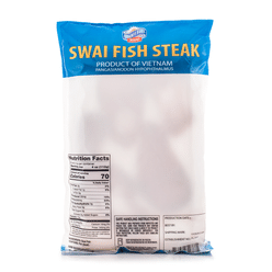 Swai Fish Steak, Frozen 1.5 lb