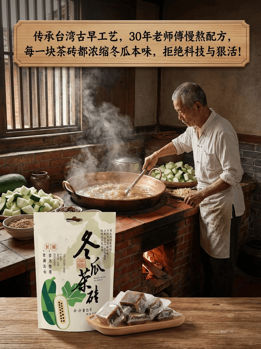 Get Taiwan-style Winter Melon Tea Brick 250 g Delivered | Weee