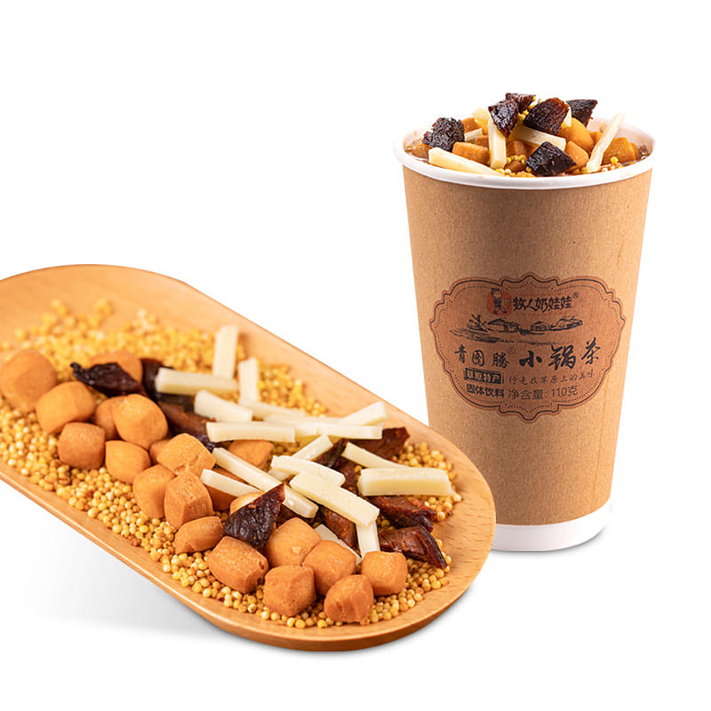 遊牧民ミルクティー&ビーフジャーキーセット 110 グラム